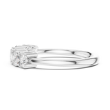 Gold Ring DDLR-615, White Gold, view 3