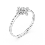 Gold Ring 1 (369), White Gold, view 2
