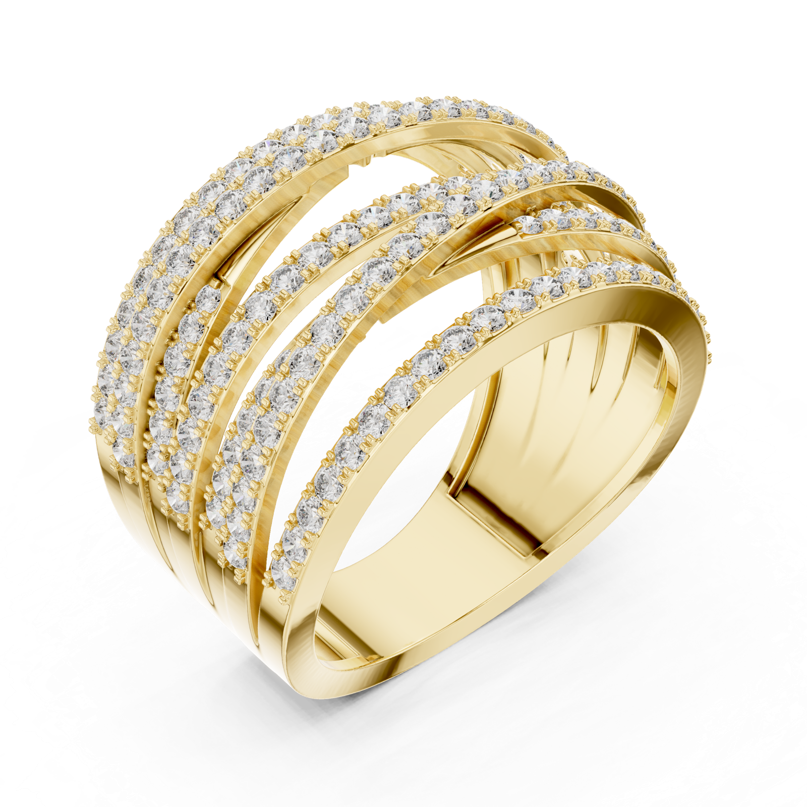 Gold Pendant 9-10039L_SS7, Yellow Gold, view 2