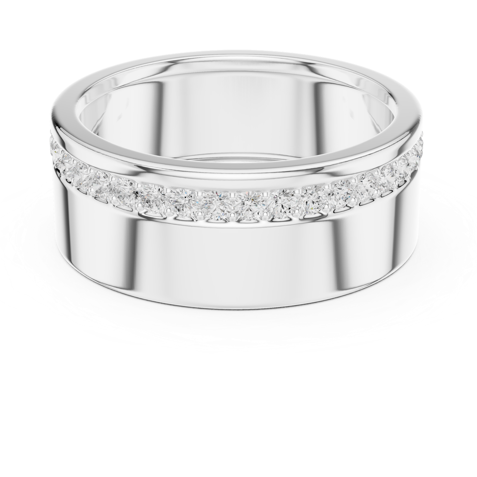 Gold Ring SBMR(25), White Gold, view 4
