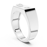 Gold Ring SBMR(4), White Gold