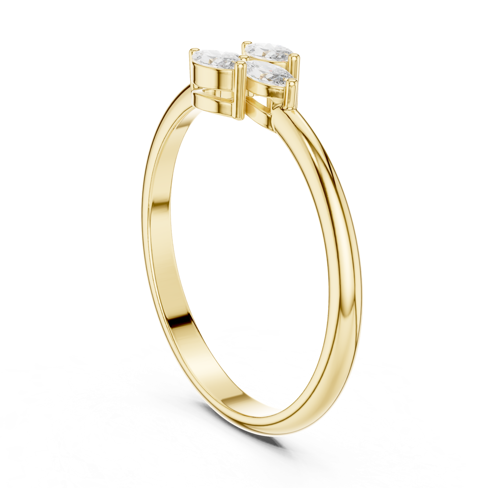 Gold Ring HLR-108, Yellow Gold