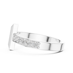 Gold Ring SBMR(3), White Gold, view 3
