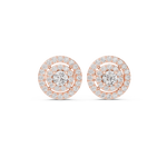 Gold Earrings 3-10008E_120_A_S, Rose Gold