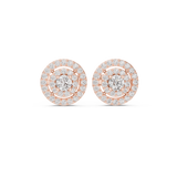Gold Earrings 3-10008E_120_A_S, Rose Gold