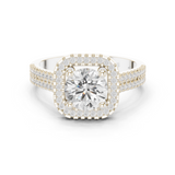 Gold Ring DDLR-329, White Gold