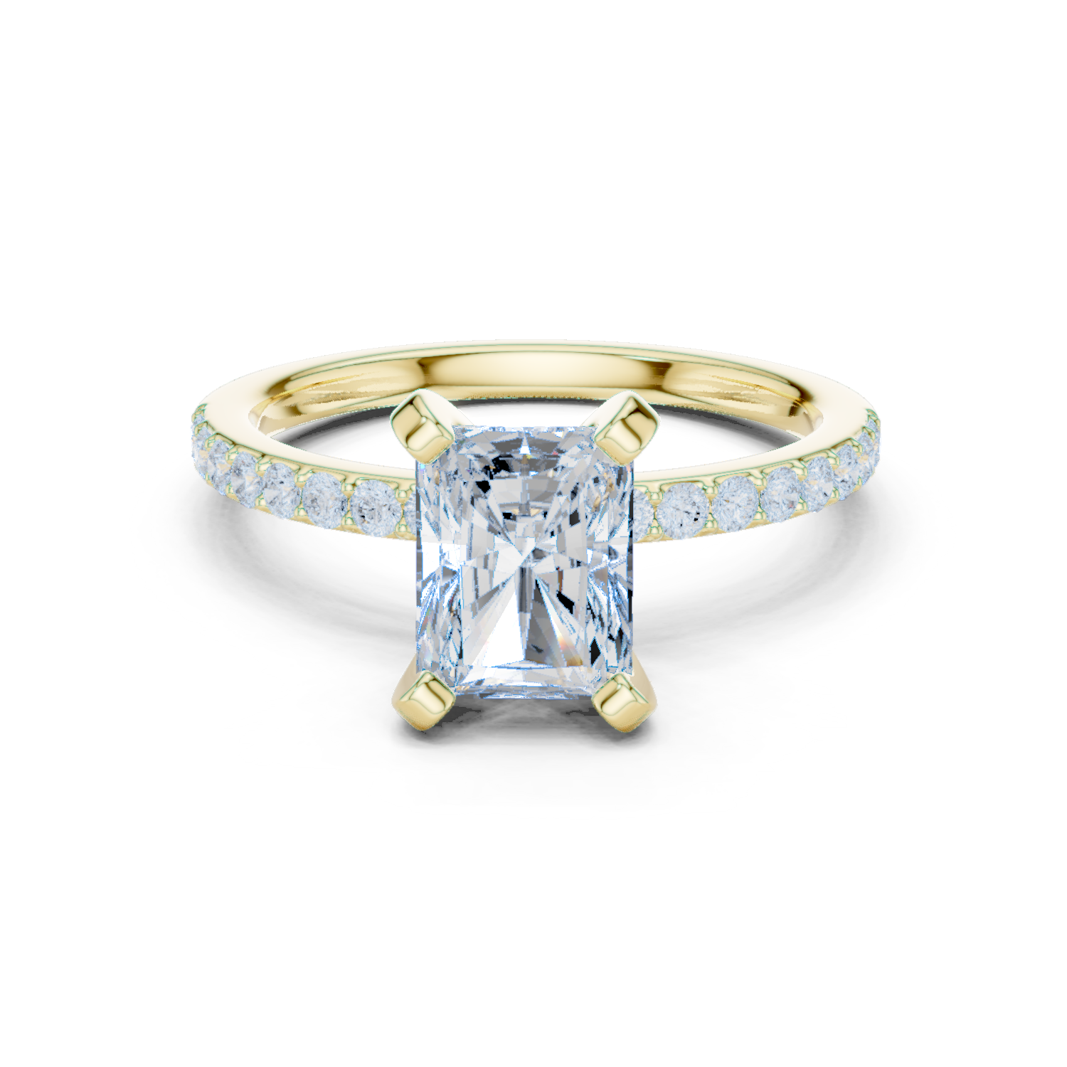 Gold Ring DDLR-891, Yellow Gold