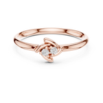 Gold Ring 1 (387), Rose Gold, view 4