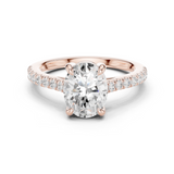 Gold Ring DDLR-879, Rose Gold