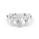 Gold Ring DDLR-1089, White Gold