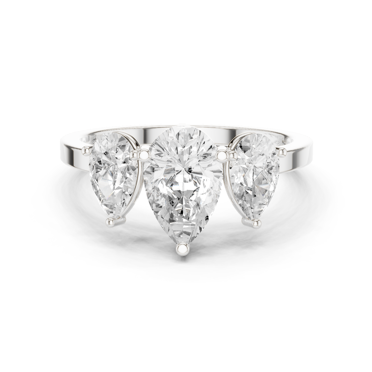 Gold Ring DDLR-1089, White Gold