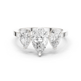 Gold Ring DDLR-1089, White Gold