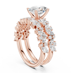 Gold Ring DDLR-943, Rose Gold, view 1