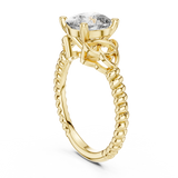 Gold Ring DDLR-049, Yellow Gold, view 1