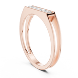 Gold Ring SBMR(16), Rose Gold, view 1