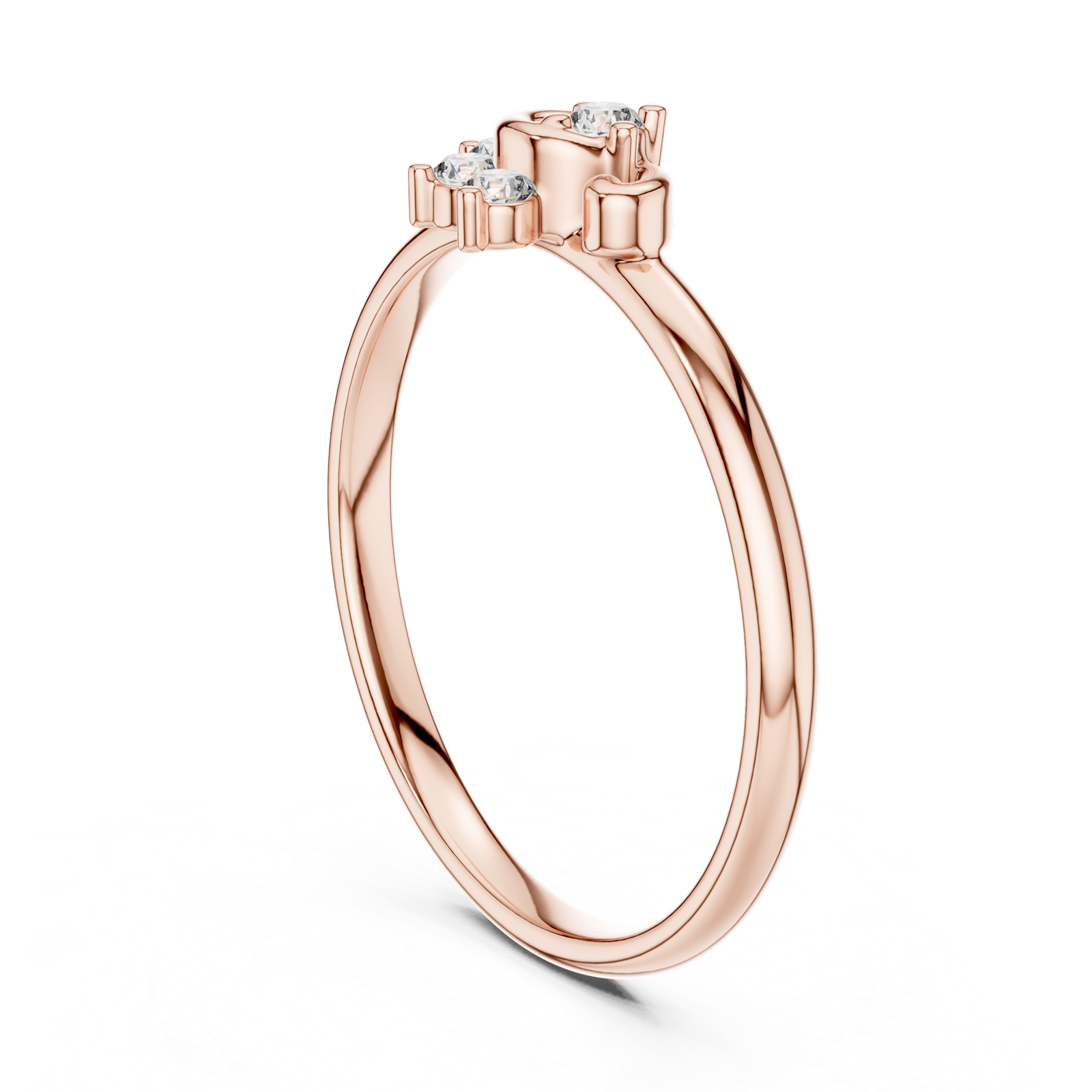Gold Ring 1 (372), Rose Gold
