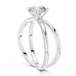 Gold Ring LR-0021, White Gold