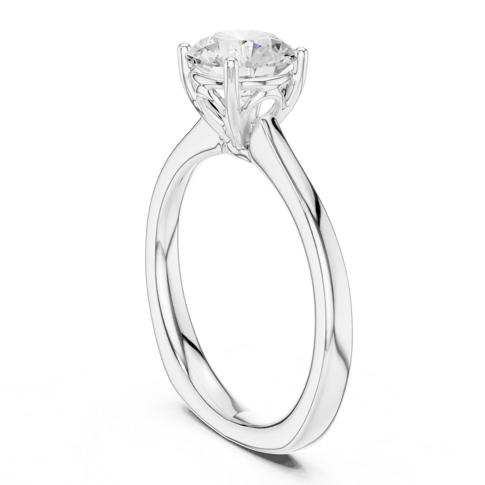 Gold Ring DDLR-650, White Gold