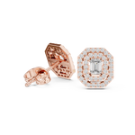 Gold Earrings 3-10001E_109_A_S, Rose Gold, view 1