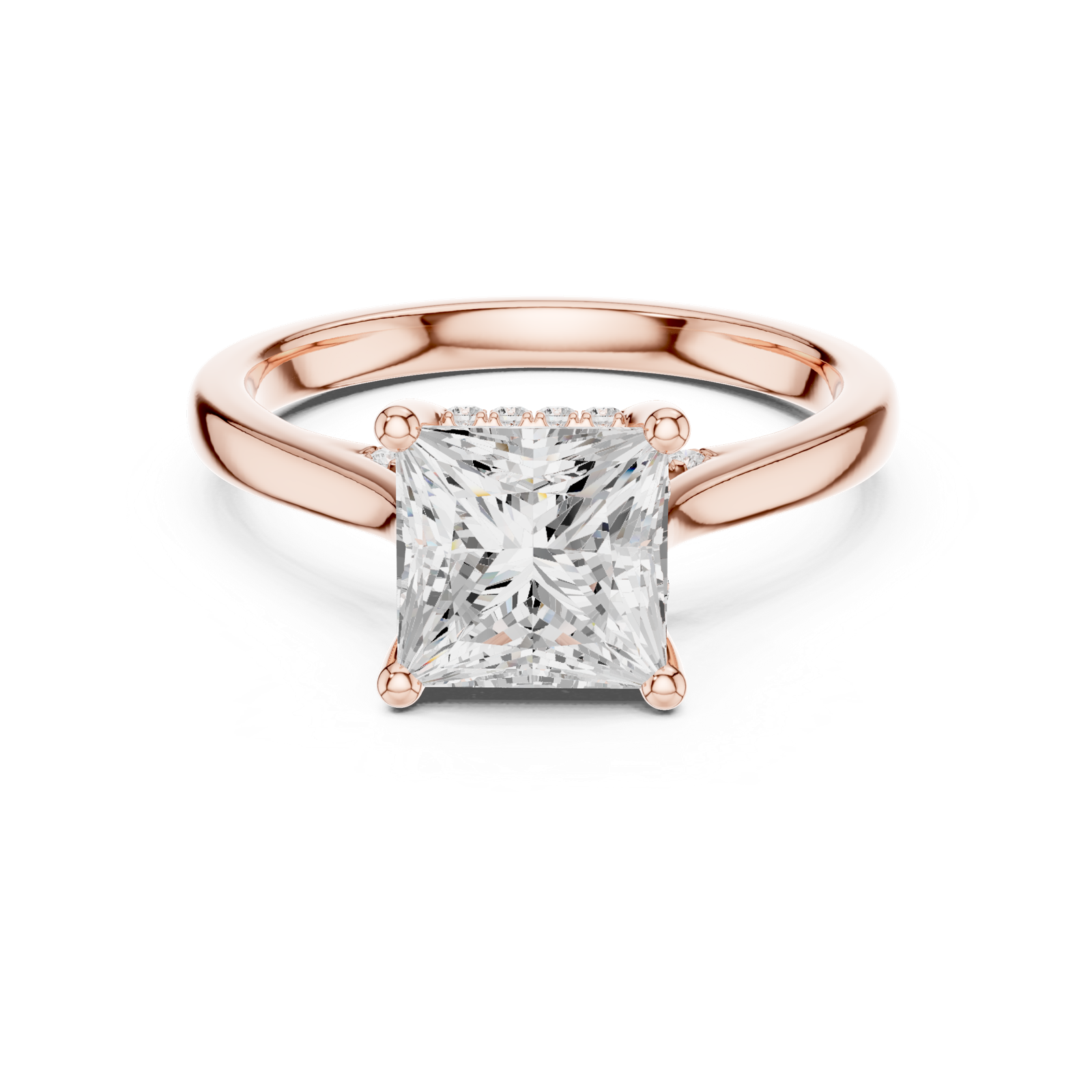 Gold Ring DDLR-988, Rose Gold