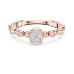 Gold Ring 19-120010L, Rose Gold, view 4