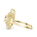 Gold Ring DDLR-822, Yellow Gold, view 3