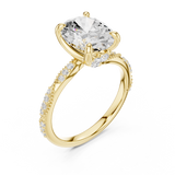 Gold Ring DDLR-965, Yellow Gold, view 2