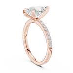Gold Ring DDLR-887, Rose Gold, view 1