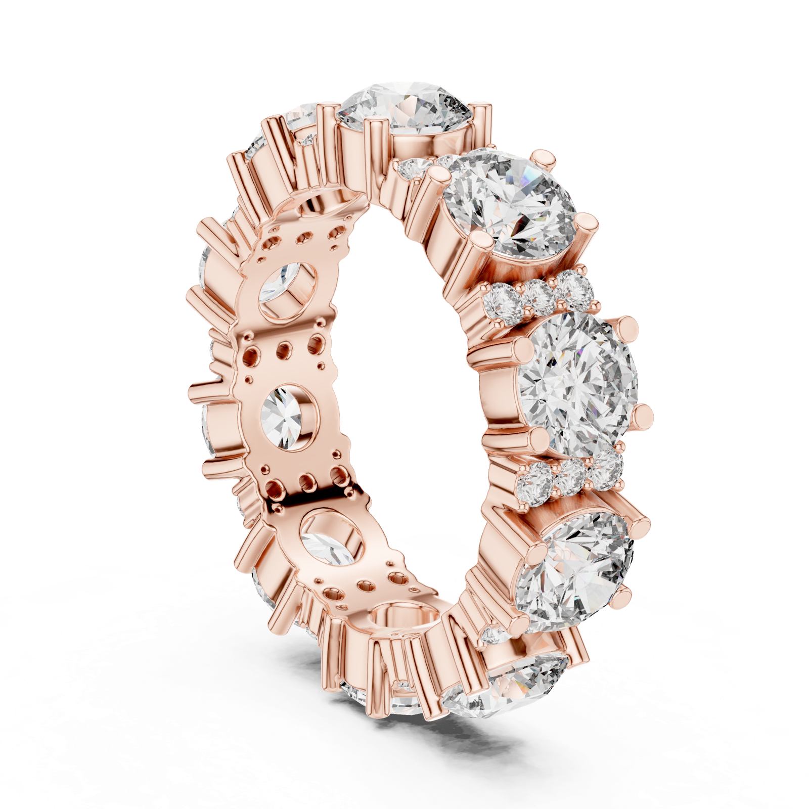 Gold Ring DDLR-232, Rose Gold