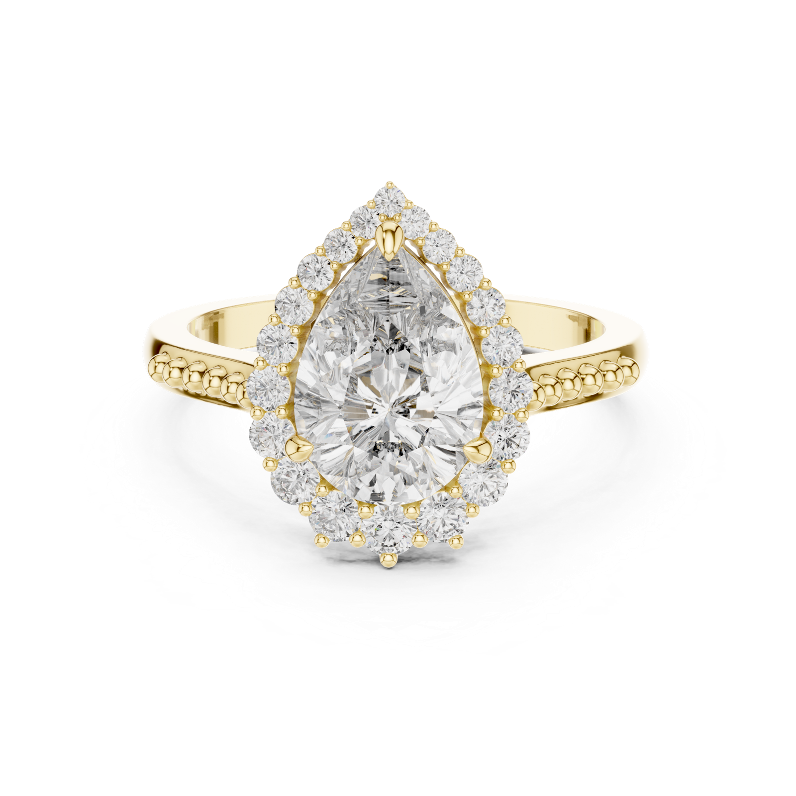 Gold Pendant 9-10028L_29, Yellow Gold