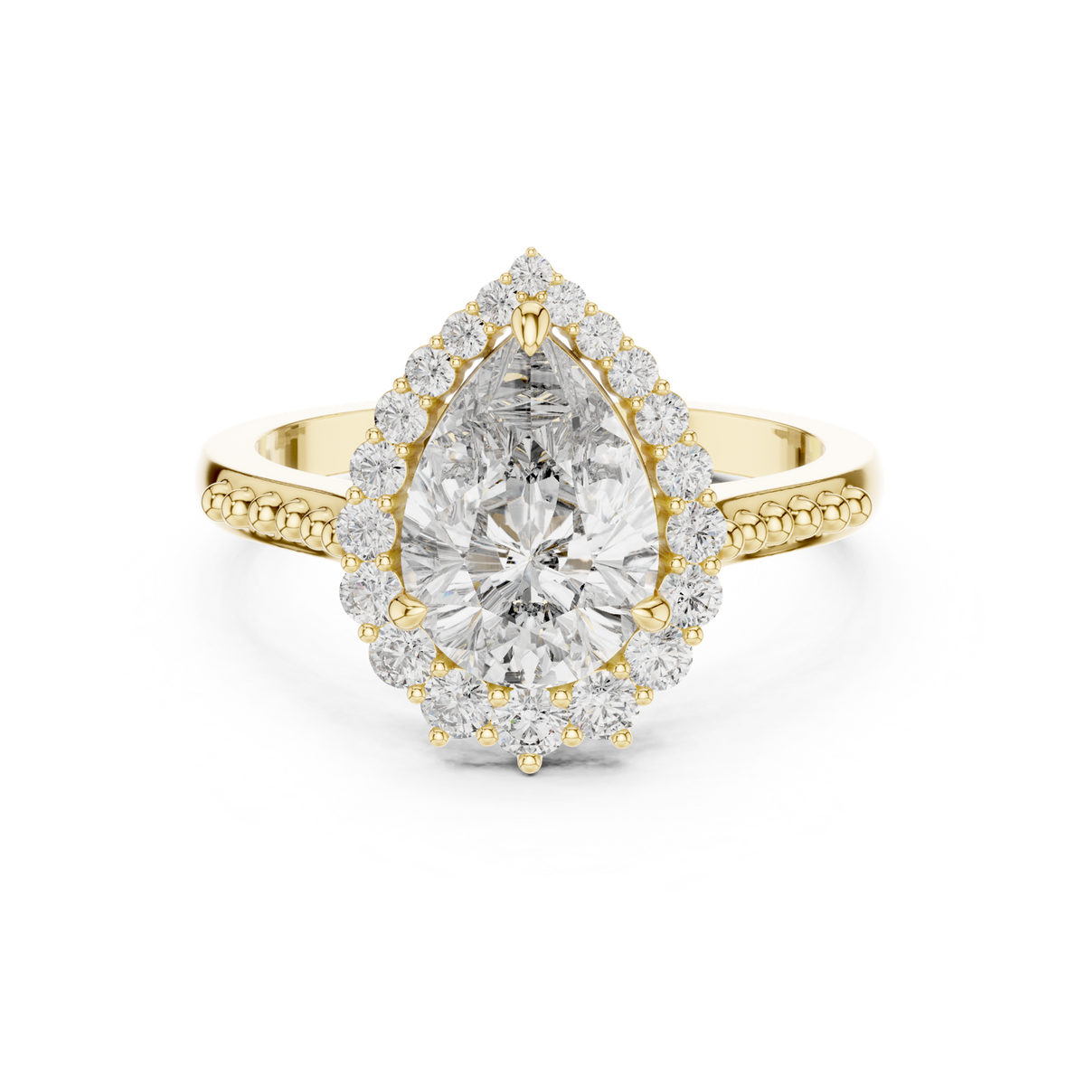 Gold Pendant 9-10028L_29, Yellow Gold