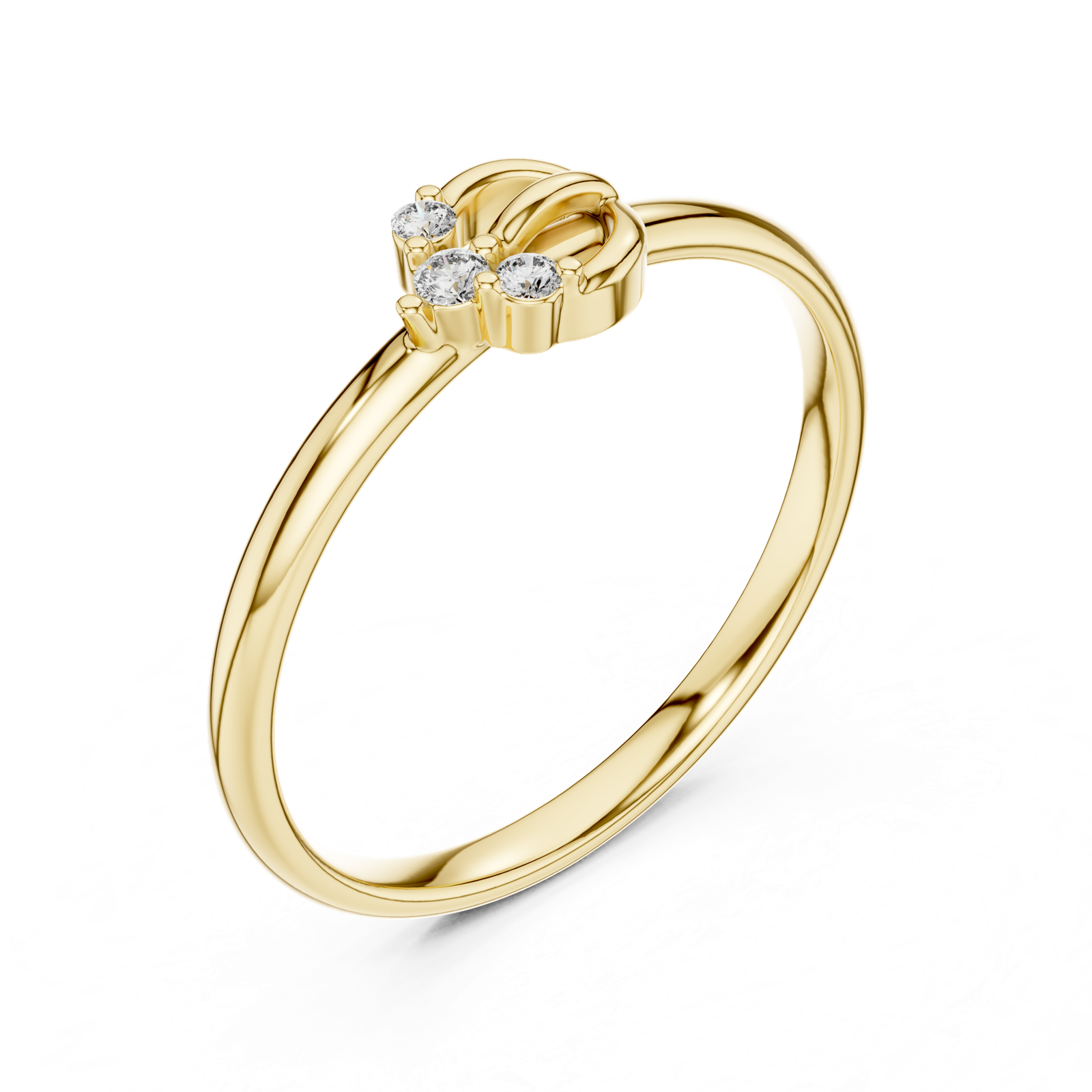 Gold Ring 1 (383), Yellow Gold, view 2