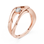 Gold Ring SBWR(66), Rose Gold, view 2