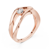 Gold Ring SBWR(66), Rose Gold, view 2