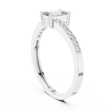 Gold Ring ALR-137, White Gold