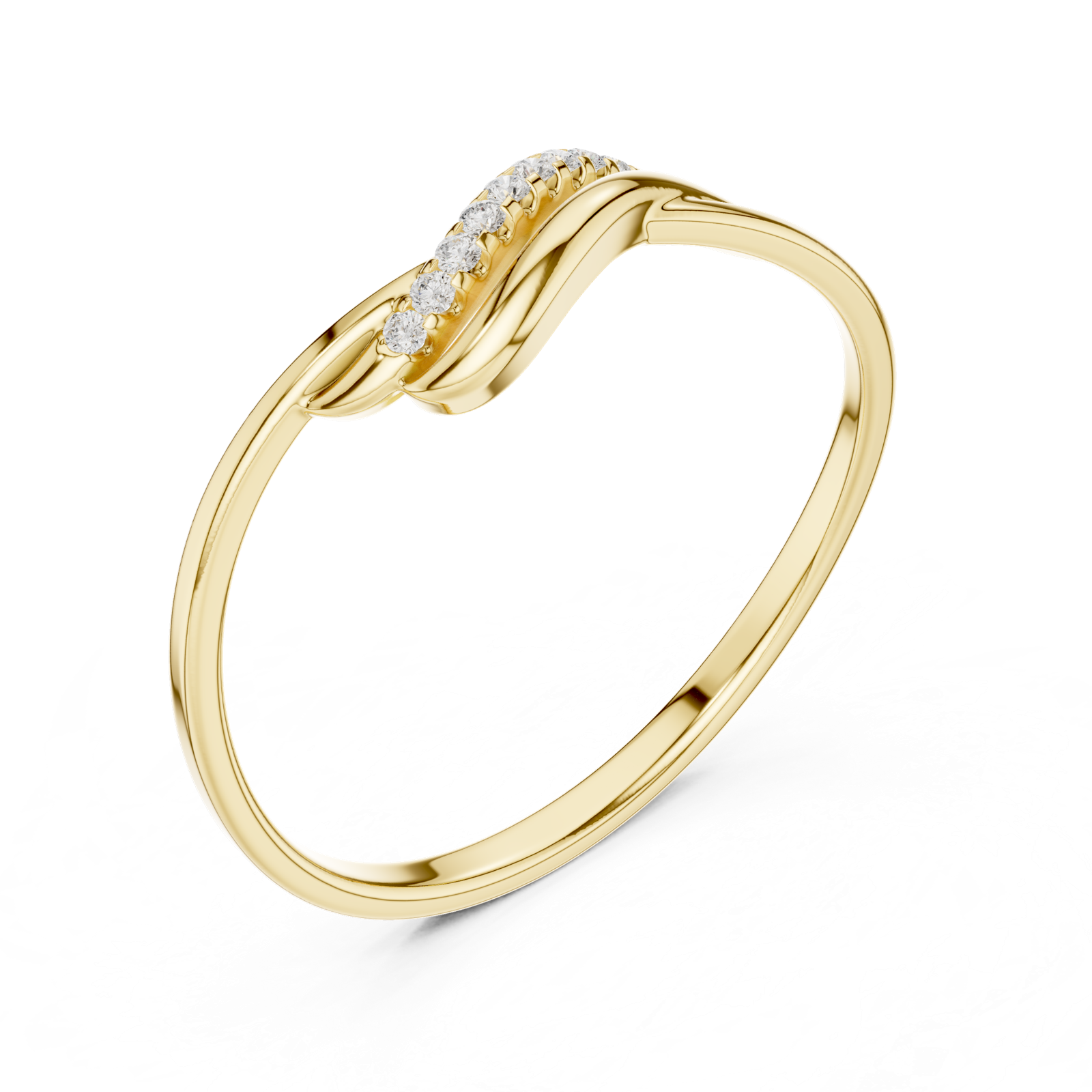 Gold Ring 1 (138), Yellow Gold, view 2