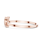 Gold Ring DR-6178, Rose Gold, view 3