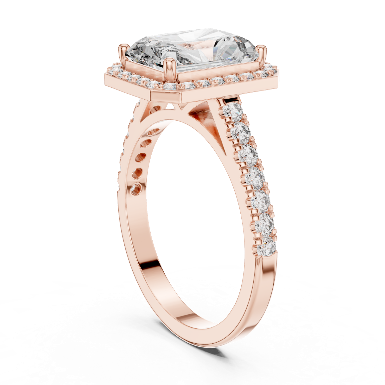 Gold Ring DDLR-202, Rose Gold