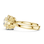 Gold Ring DDLR-649, Yellow Gold, view 3
