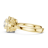 Gold Ring DDLR-649, Yellow Gold, view 3