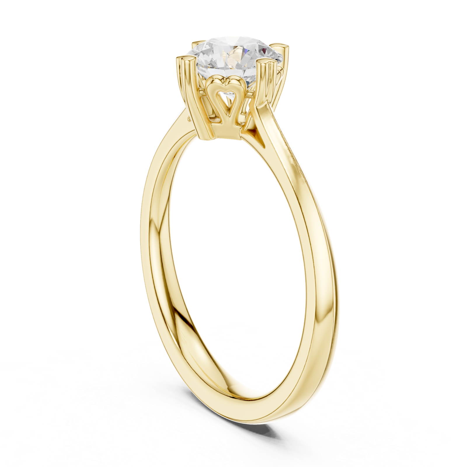 Gold Ring DDLR-547, Yellow Gold