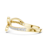 Gold Ring 12-10067@L, Yellow Gold, view 3