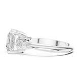 Gold Jewelry L35-67, Princess center stone, White Gold, view 3