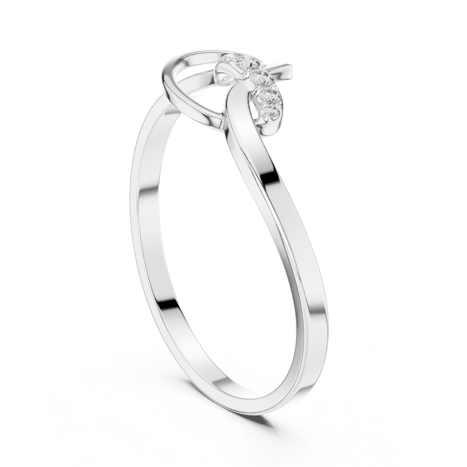 Gold Ring 1 (158), White Gold