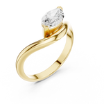Gold Ring SBWR(30), Yellow Gold, view 2