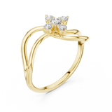 Gold Ring SBWR(58), Yellow Gold, view 2