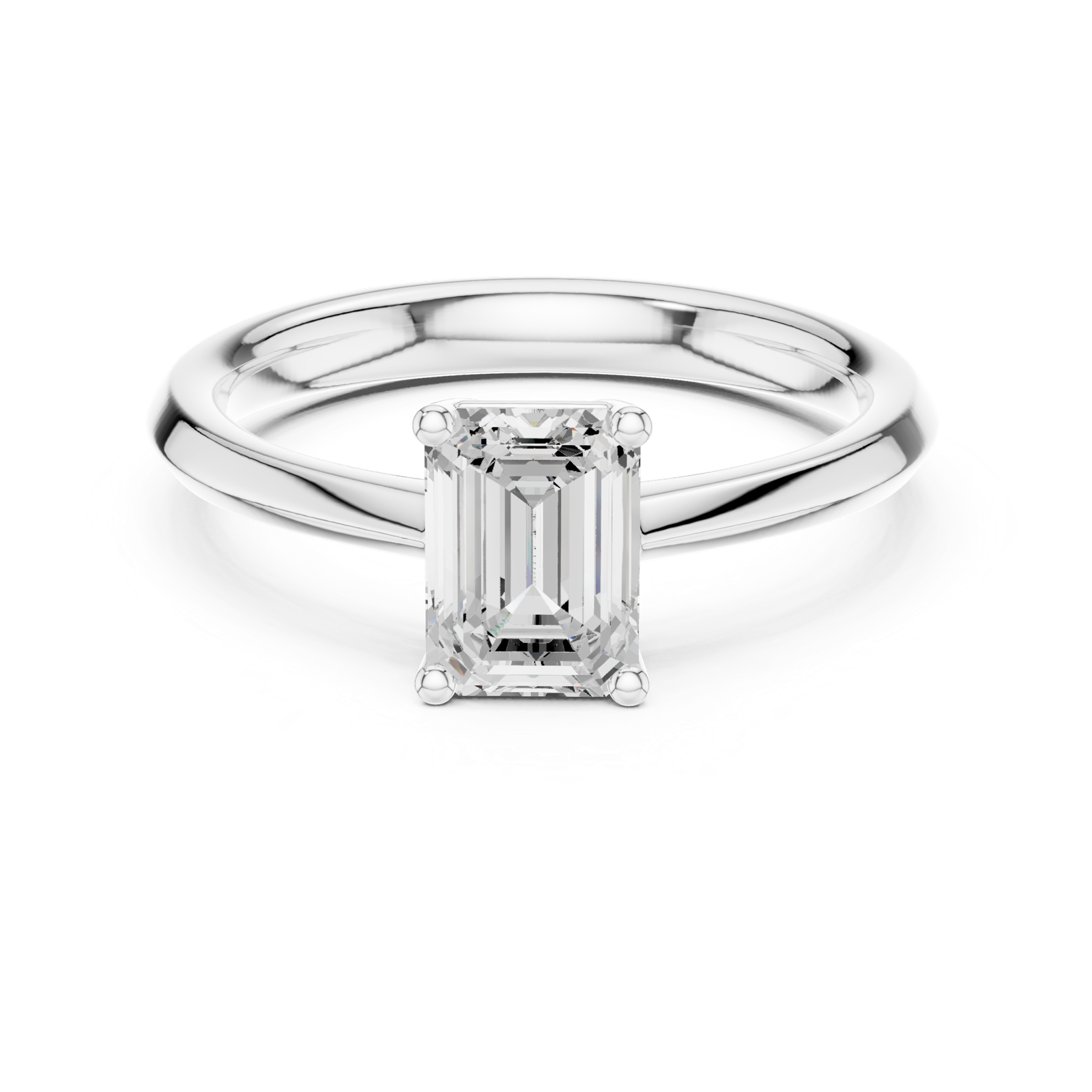 Gold Ring DDLR-537, White Gold