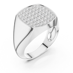 Gold Ring SBMR(1), White Gold, view 2