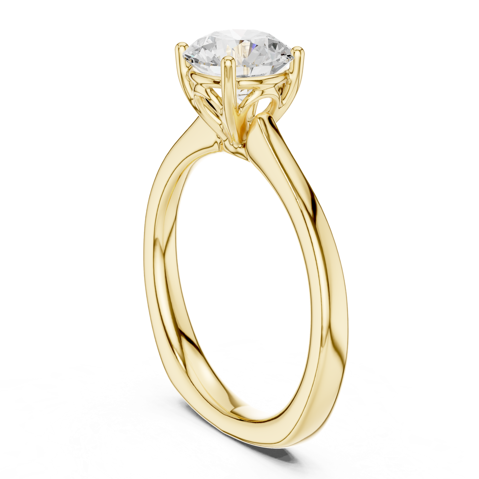 Gold Ring DDLR-650, Yellow Gold