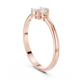 Gold Ring HLR-108, Rose Gold